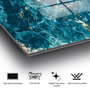 Wallity Cuadro Decorativo de Vidrio Templado Multicolor 70 x 100 cm